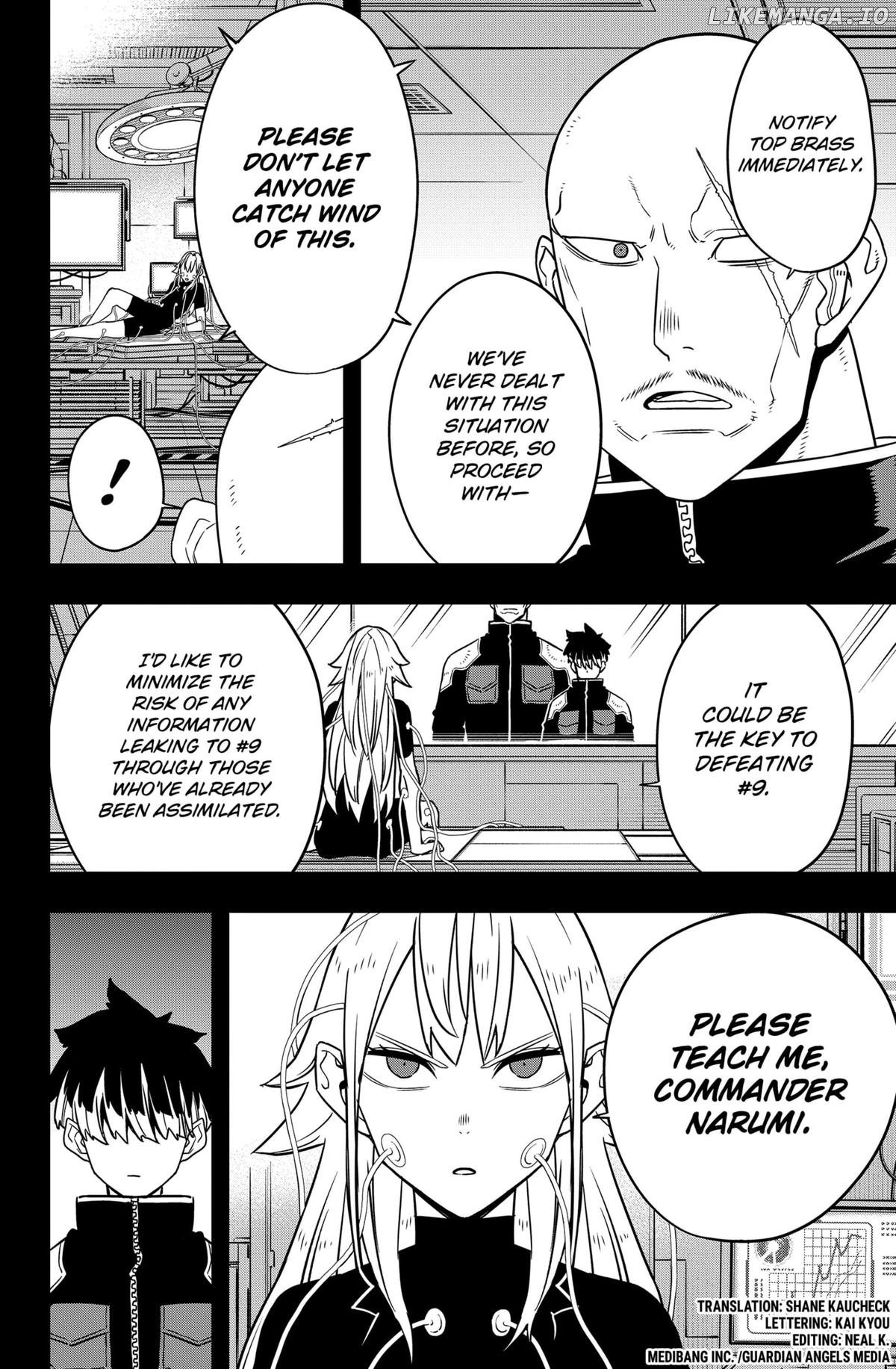 Kaiju No. 8 Chapter 124 image 02